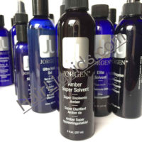 Jorgen Amber Super Solvent: citrus oil solvent works fast and is very gentle on your hands and scalp