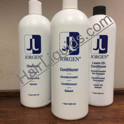 Jorgen Conditioner (1 Quart), a European-formulated human hair conditioner gives deep protection. Because of its molecular structure, Jorgen Conditioner is designed to strengthen the hair shaft.