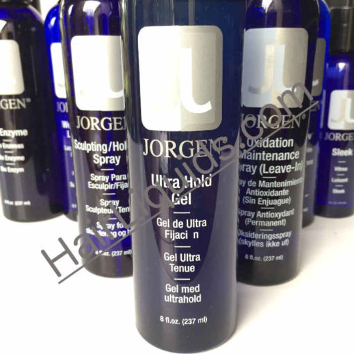 Jorgen Ultra Hold Gel – 8 fl. oz. Styling gel in all ways from the highest spike to the toughest scrunch.
