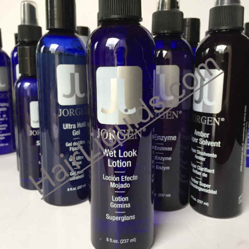 Jorgen Wet Look Lotion: 8 fl.oz. A great hairspray for a 'wet look'.