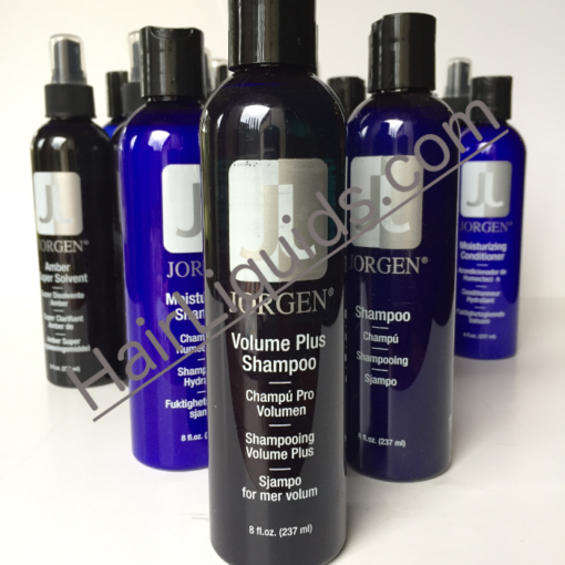 Jorgen Volume Plus Shampoo (8oz) is very effective on chemically treated hair including all human hair replacement systems.