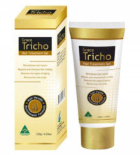 Tricho Gel promotes better quality of hair and improved hair growth. Best used with Grace Biogen Supplements